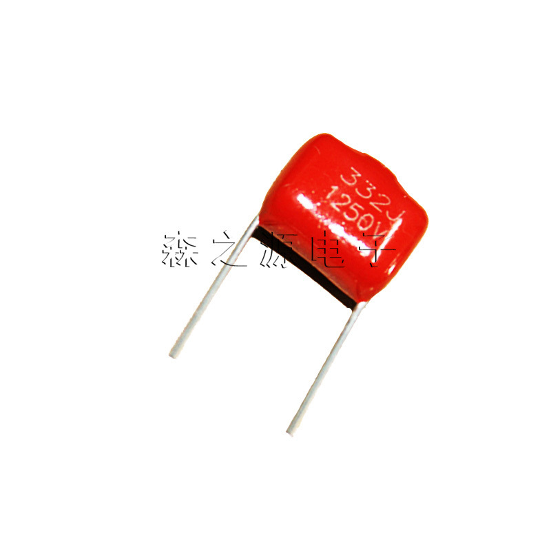 CBB电容 CBB28 1250V332J 脚距P10mm 薄膜电容