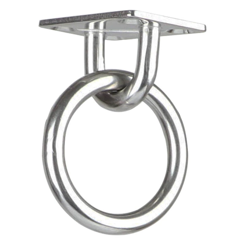 Zhibo металл с кольцом квадратная фиксированная Пряжка сварная пластина Сиденье с кольцом лодка Болт ручка из нержавеющей стали проушиная пластина