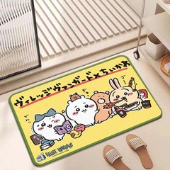 吉伊卡わぁトイレの入り口の滑り止め速乾耐汚れカーペットトイレマット珪藻泥浴室マット