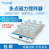 Tuo he RO series Multi-point Magnetic force Agitator Timing digital display Magnetic force Mixer sample Magnetic force Agitator