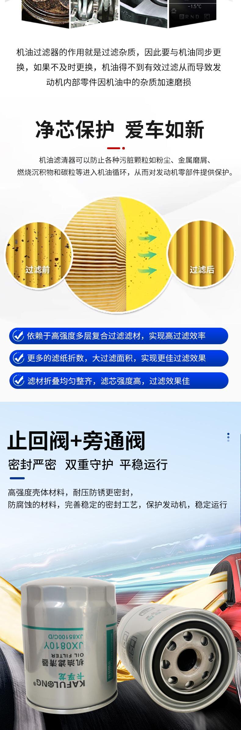 In-Stock Cx0710 Carfuron Oil Filter Element for Construction Machinery and Automotive Parts, Long-Lasting Auto Parts Oil Filter
