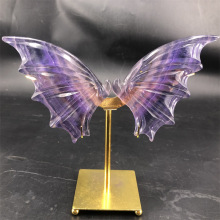 跨境热销雕刻品翅膀蝴蝶支架家居办公装饰品摆件小礼物工艺品