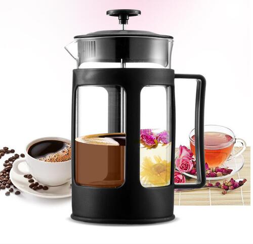 French press coffee pot hand brew set coffee filter household French press pot brewing pot utensil filter cup