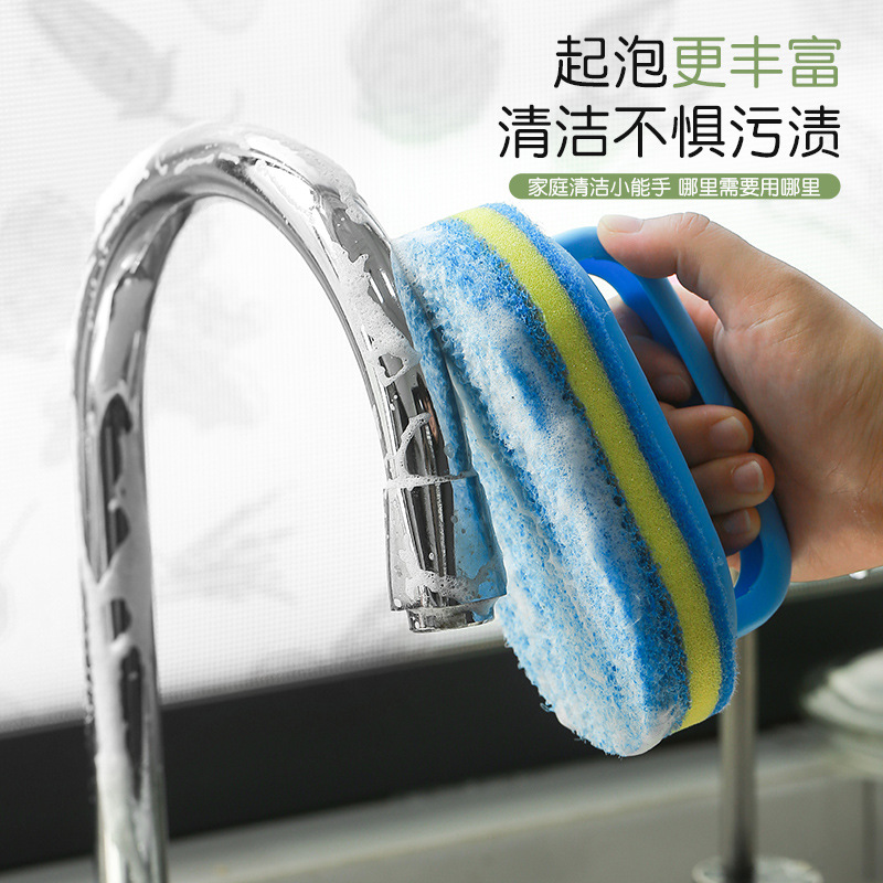 Cocina baño limpio azulejo cepillo de limpieza fregadero de vidrio descontaminación cocina olla estufa pared cepillo de limpieza