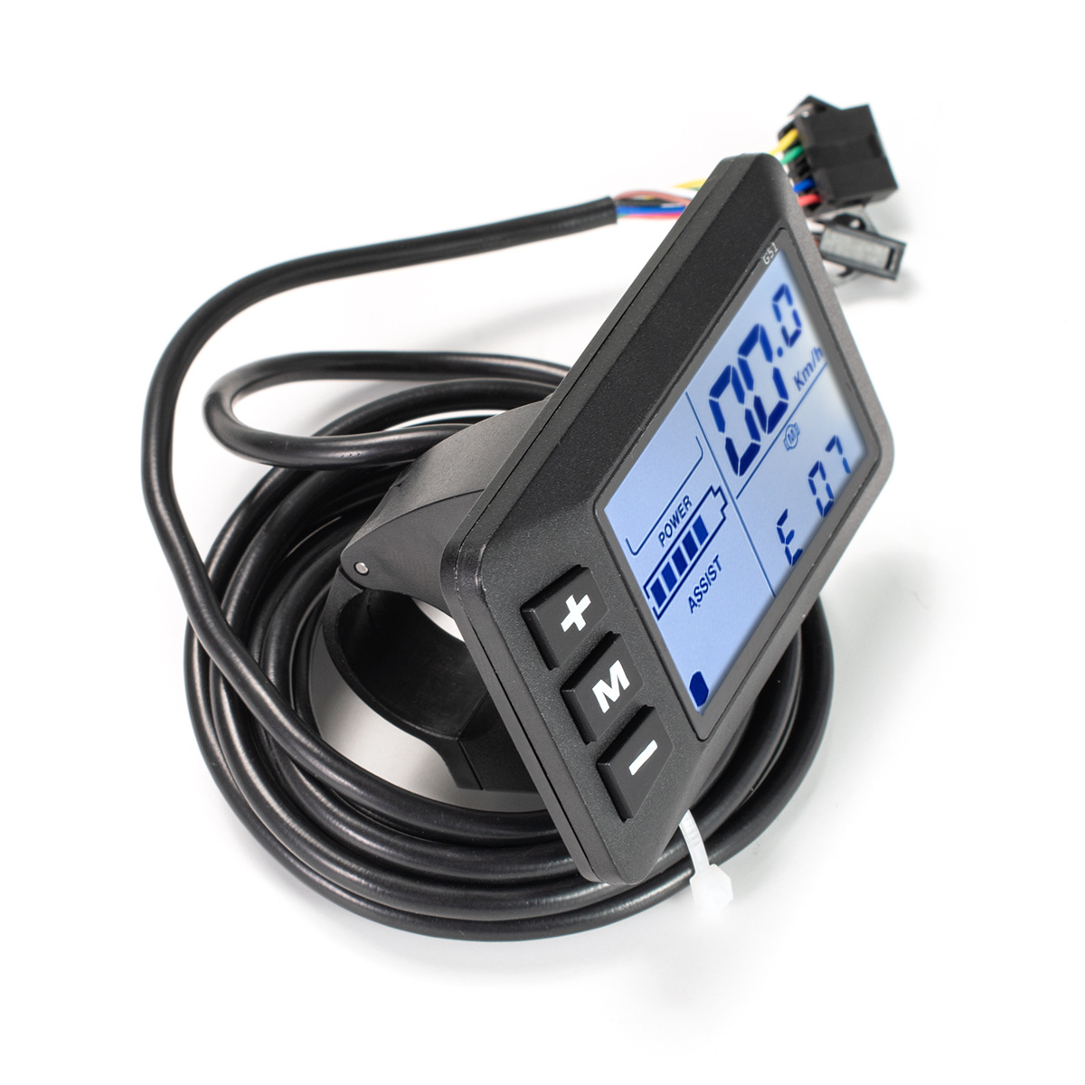 Bicycle mountain bike lithium battery power conversion accessories G51 LCD 24V36V48V ordinary connector