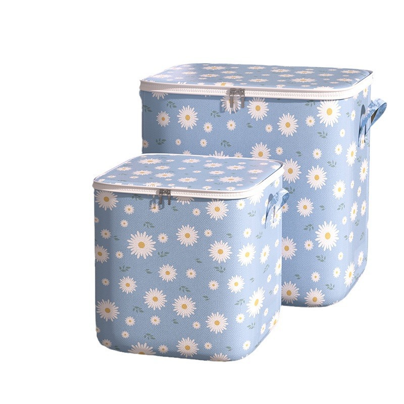 Bolsa de almacenamiento de edredón hogar ropa de gran capacidad viaje bolsa de embalaje en movimiento caja de almacenamiento plegable impermeable a prueba de humedad