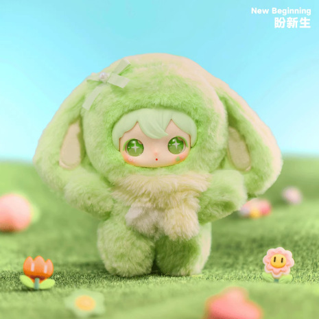 Ayortoys兔子害羞闪亮的世界系列黑胶盲盒女孩可爱盲盒惊喜|undefined