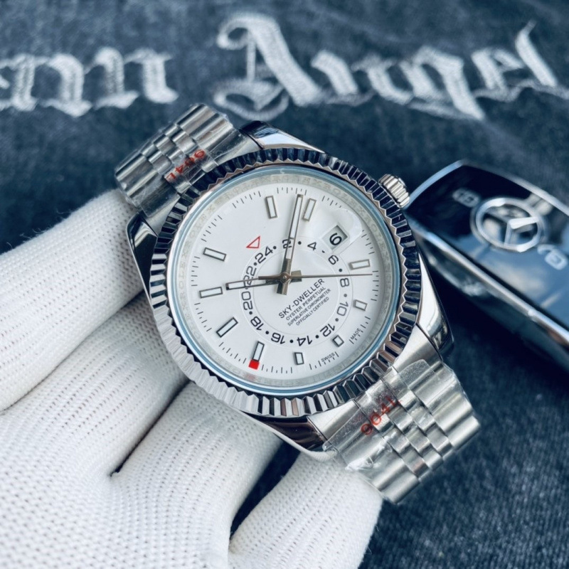 Log Watch Swiss Fully Automatic Watch Men's Hot Sale Dropshipping Luminous Stainless Steel Mechanical Watch Business Type Men