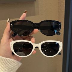 墨镜女猫眼潮复古大脸显瘦防蓝光开车网红太阳镜男夏季护眼遮阳
