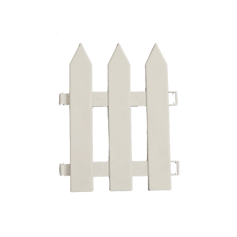 Valla de árbol de Navidad Valla desmontable de plástico blanco Escena de Navidad Decoración Valla Spot al por mayor