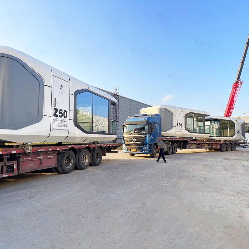 Educación y médica estación conveniente inteligente eco-turismo turismo espacio cápsula proyecto kangyang casa de alojamiento