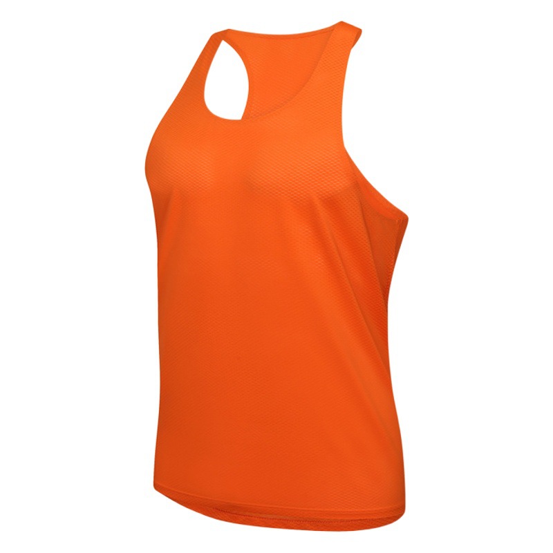 Camiseta sin mangas de secado rápido, sin costuras, para hombre/mujer, absorbente de sudor, para running, de malla transpirable, para entrenamiento. (Liquidación).