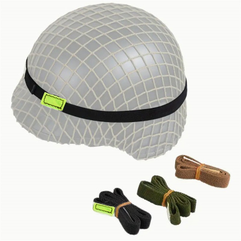 跨境热销户外战术头盔荧光猫眼绳猫眼带夜光带警示材料