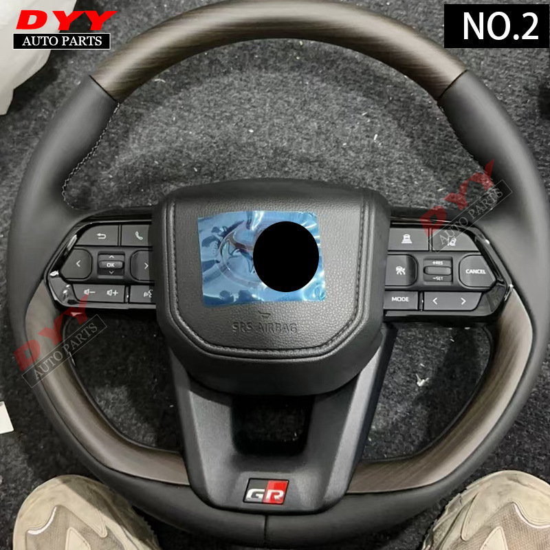 Upgrade Steering Wheel for Lexus NX/RX/LX570/GX460 to LC GR Carbon Fiber