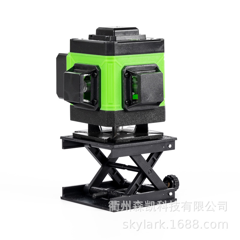 12线高精度绿光激光水平仪红外线强光室内外便携式自动调平平水仪