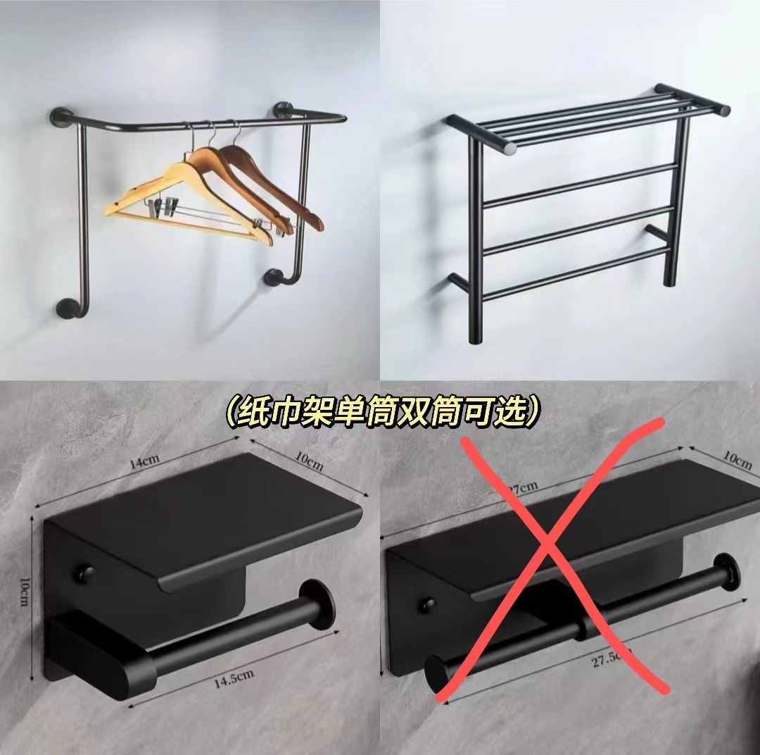 Hotel de temporada percha de ropa de acero inoxidable percha de ropa de baño de hotel ingeniería de baño percha de ropa mayorista