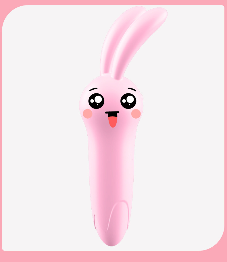 Jiuai Rabbit Mini Vibrating Egg Wearable Quiet ABS Adult Toy Pink — detail image 31