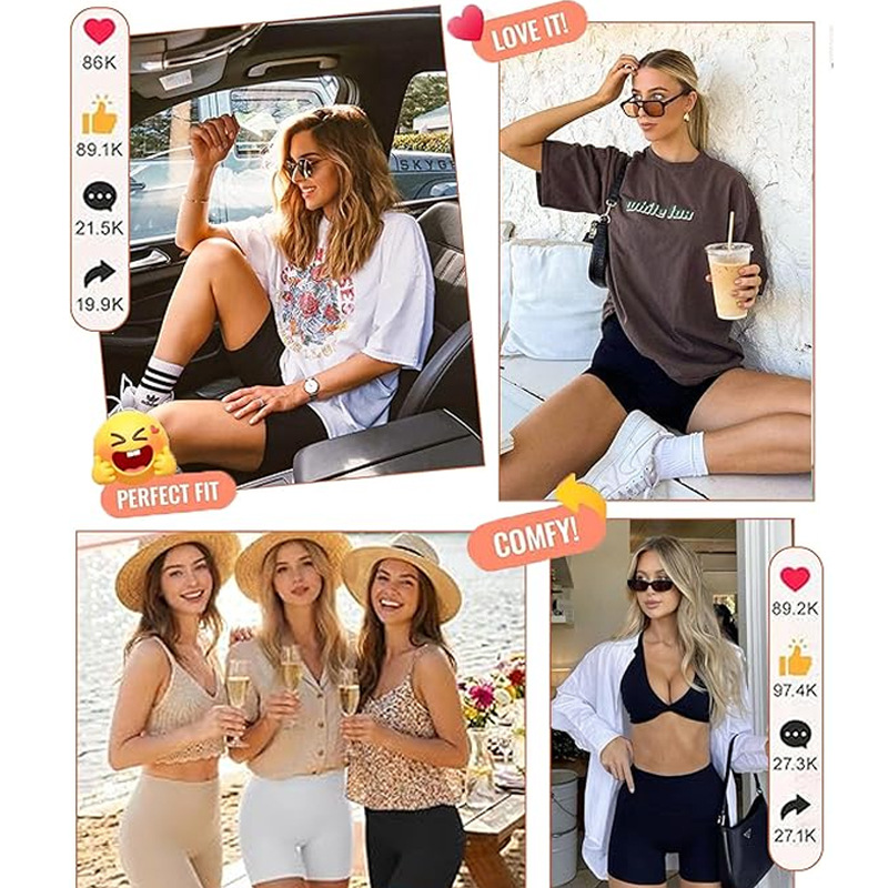 Shorts de Seguridad Estilo Europeo y Americano, Braguitas Tipo Boxer de una Pieza para Mujer, Antiexposición, Ajuste Delgado, Cintura Media, Seda Helada, Ropa Interior de Seguridad sin Costuras para Mujer.