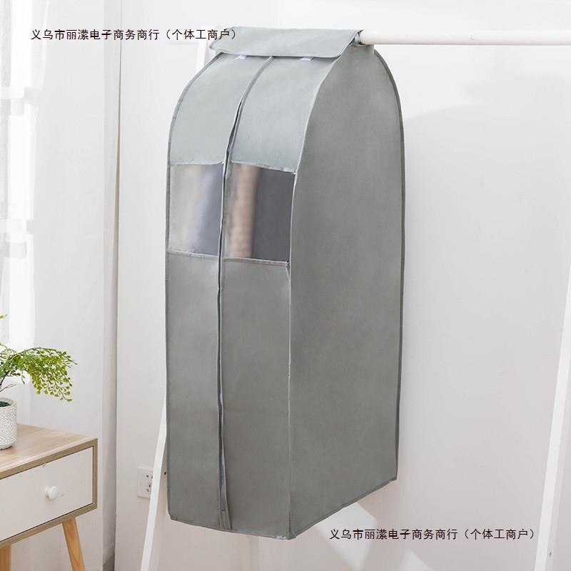 立体牛津布衣物防尘袋衣袋罩衣服防尘罩家用大衣挂式套子透明包邮