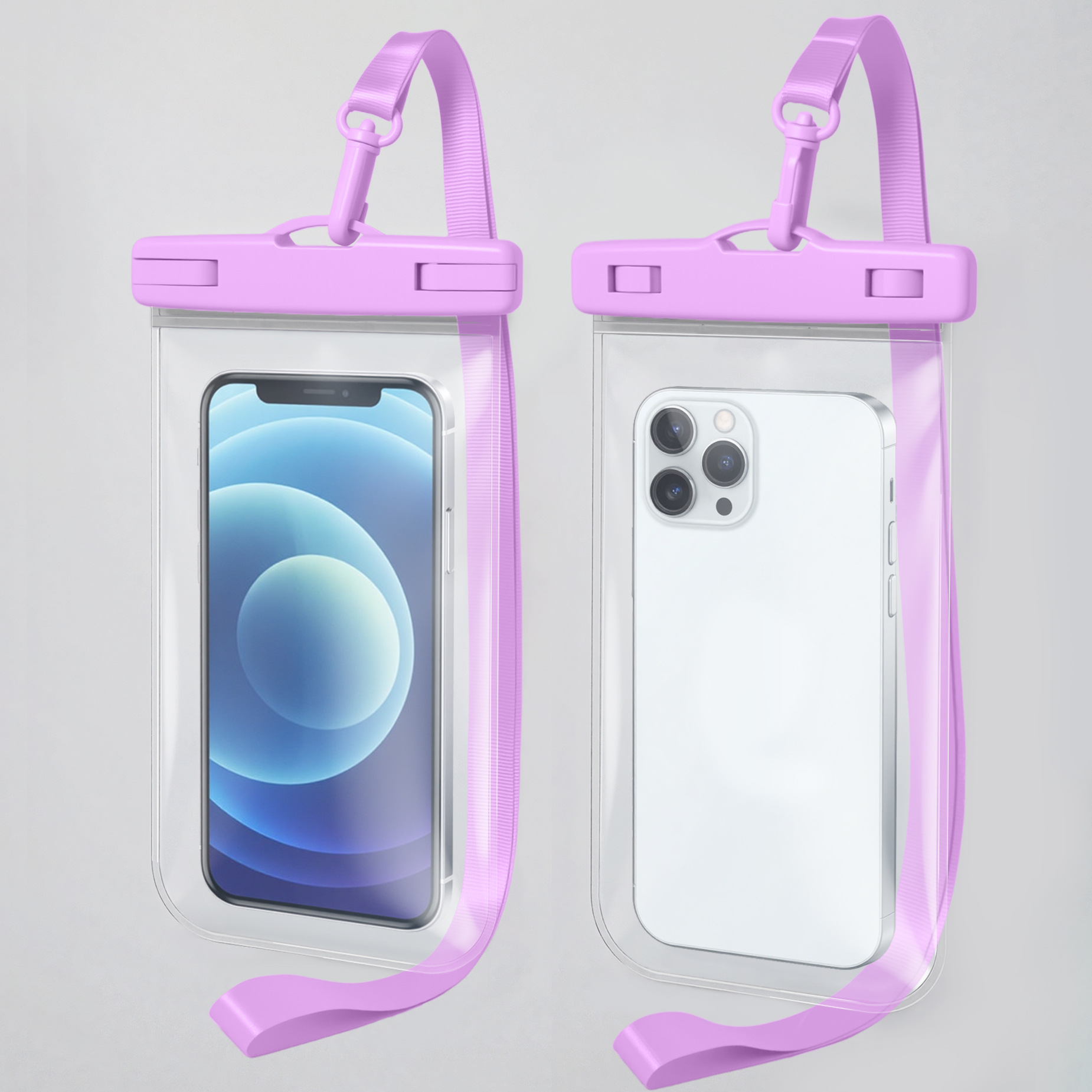 안개가 자욱한 보라색