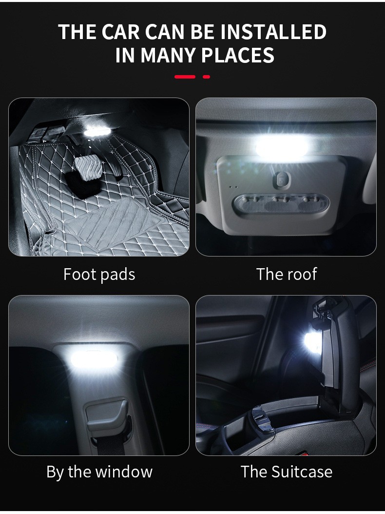 Car reading light led interior light lighting light rear car ceiling light trunk roof light indoor light