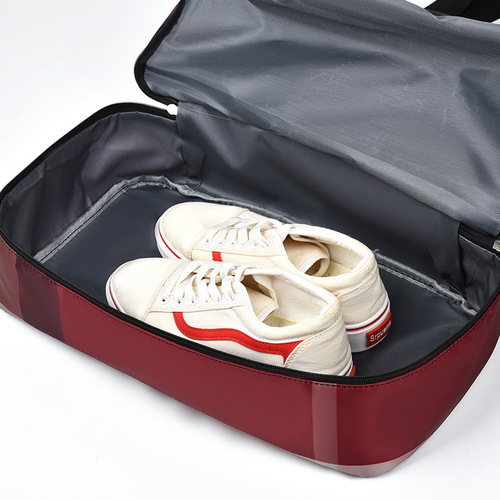 New sports fitness bag, independent shoe compartment, shoulder bag, dry and wet separation shoulder travel bag, yoga swimming fitness bag