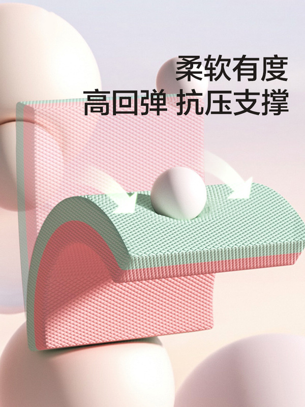 【幅を広げて厚くする】バランスパッドのフィットネスの平板はクッションの核心の訓練の四角形のクッションの健康な腹輪のひざまずいてパッドを支えます。|undefined
