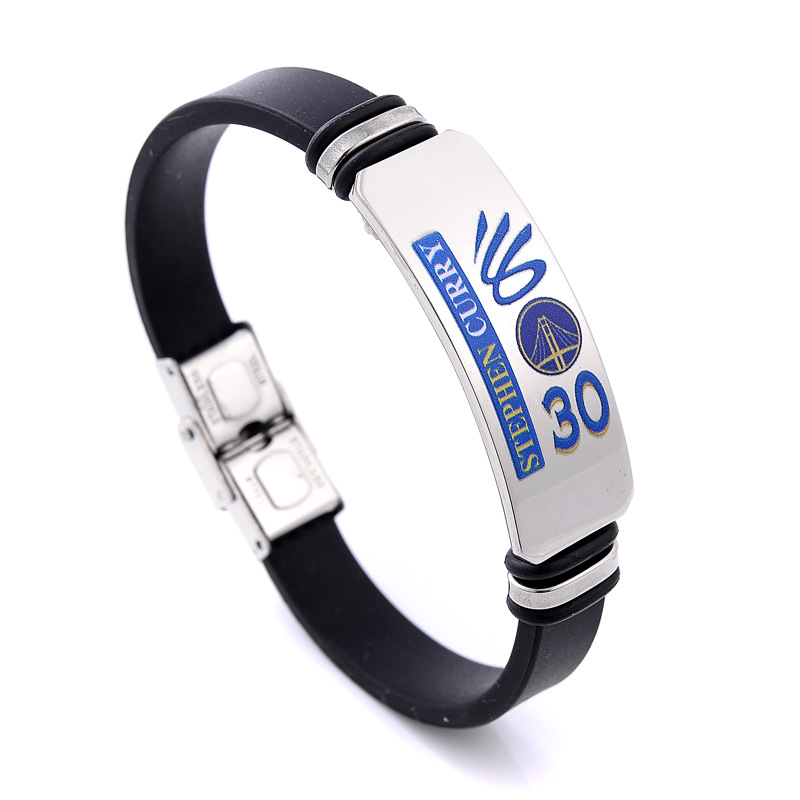 스테인레스 스틸 팔찌 (실버 컬러 사진) 도서관