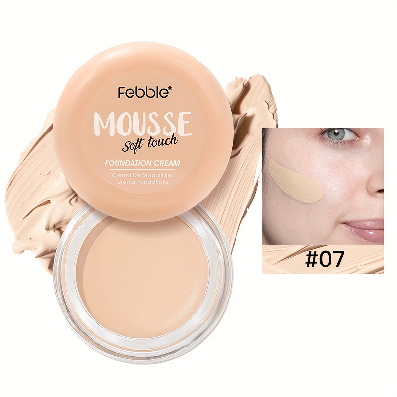 USHAS European and American Cross-border spot mousse base crema delicada impermeable corrector hidratante de larga duración FS446A B