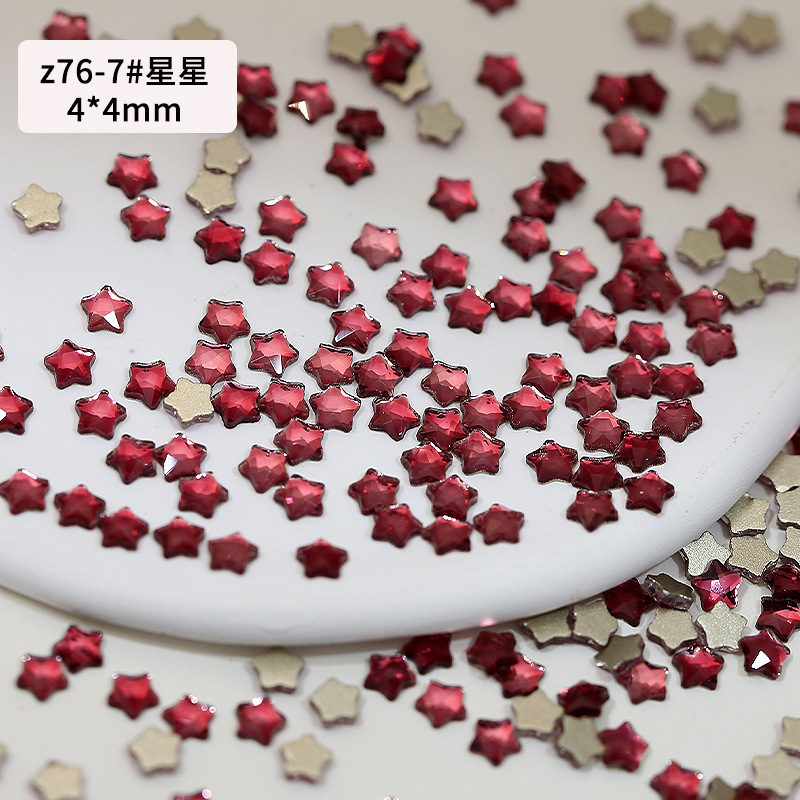 z76-7 # 드라이 로즈 4*4mm 1개