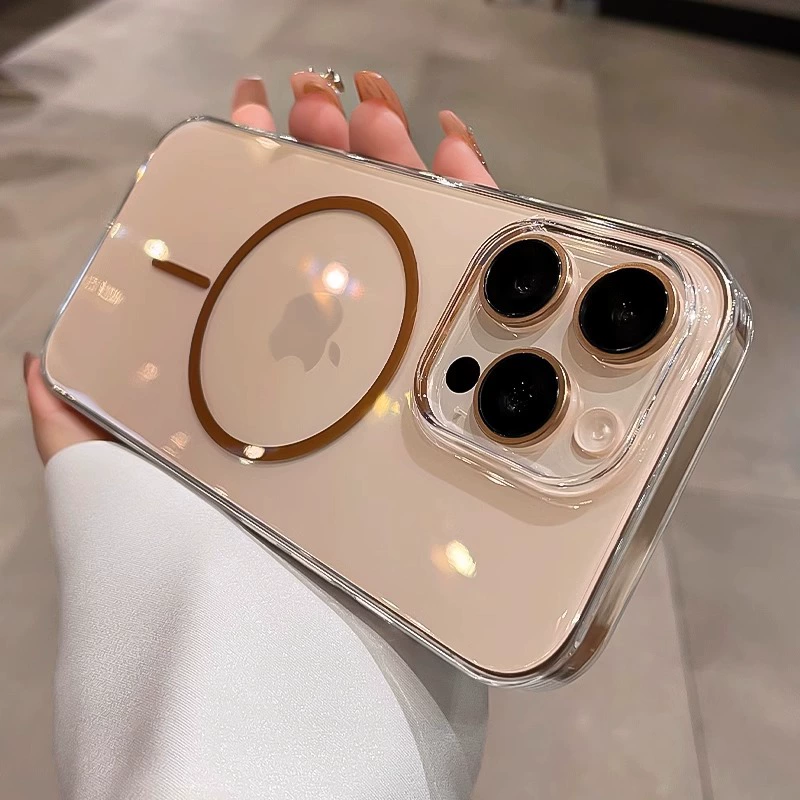 Apple совместимый iPhone 17, ультратонкий чехол для телефона, прозрачный защитный чехол, 17 Pro Max