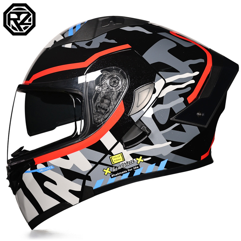Nuevo casco abatible para motocicleta Orz, certificado por DOT, apto para verano y todas las estaciones, seguro para hombres y mujeres.
