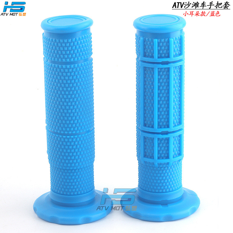 Off-road motorcycle beach car accessories 22mm handle rubber soft handle set throttle handle set unexpectedly technical rubber grip set