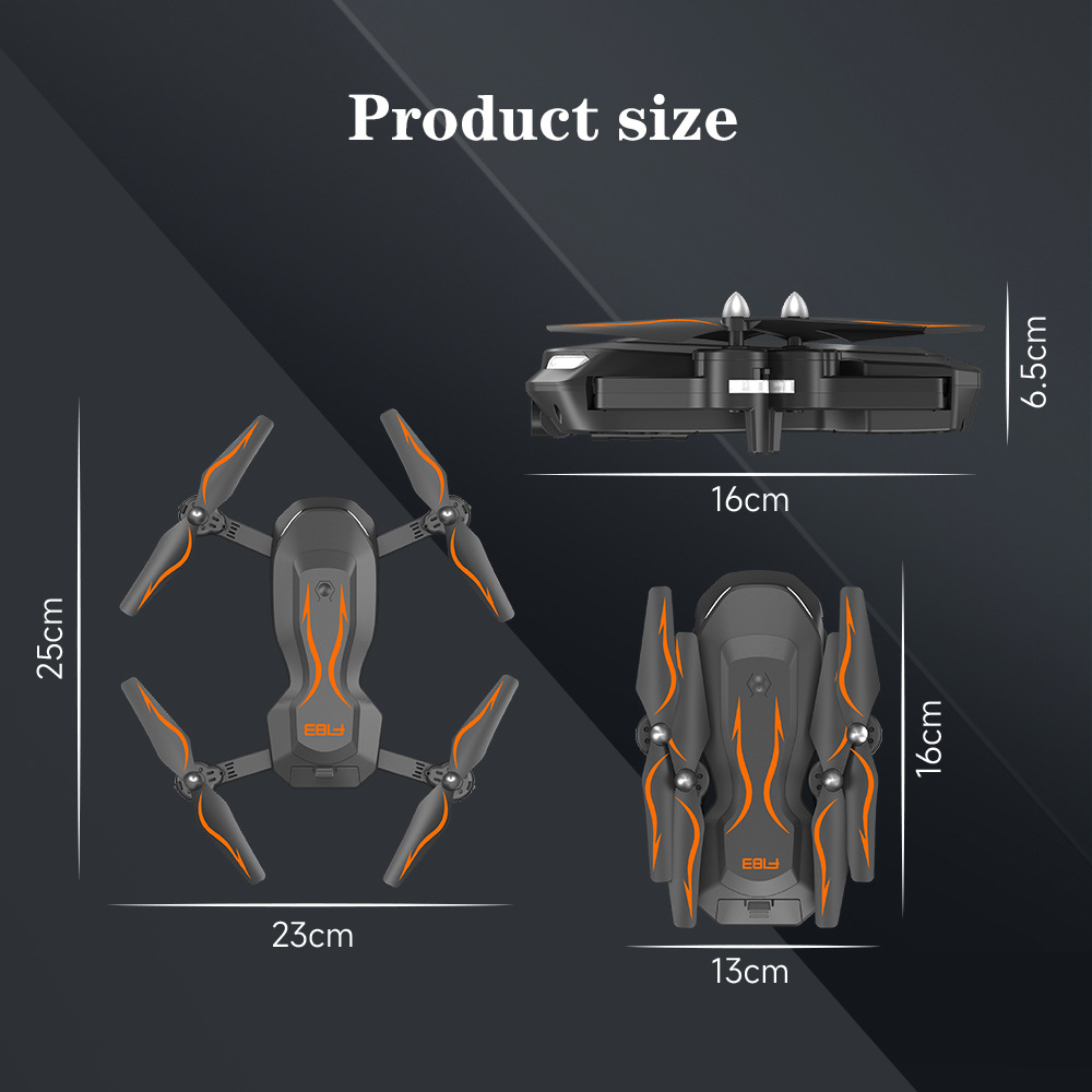 F183光流定位双摄像头长续折叠飞行器航拍无人机跨境热销遥控飞机 贝慧玩具详情42
