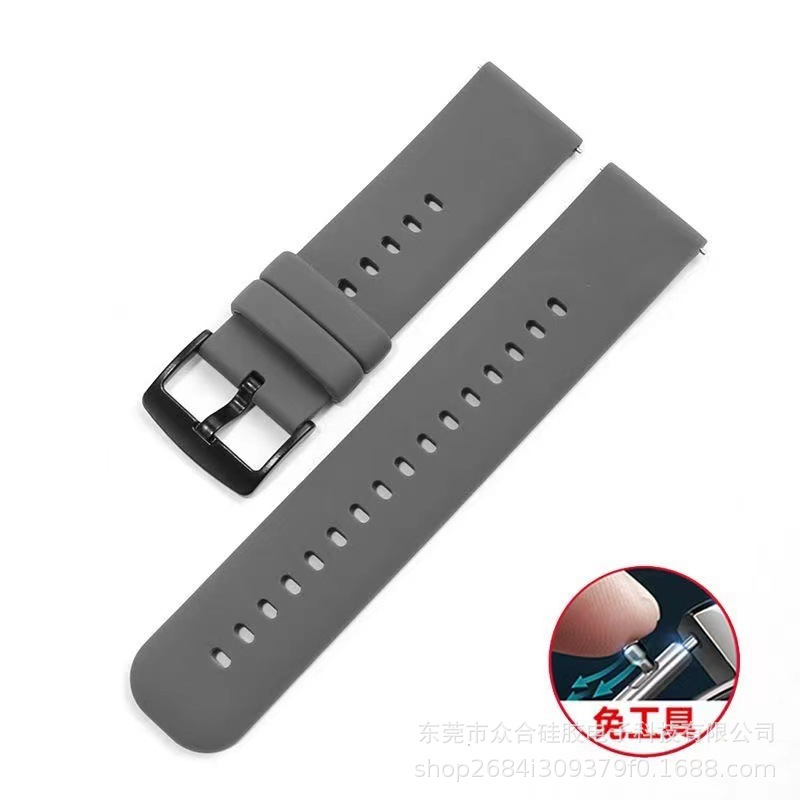 Correa de Reloj Inteligente Compatible con Huawei Redmi Watch 3, Huami y Samsung, Correa de Liberación Rápida de 22/22 mm