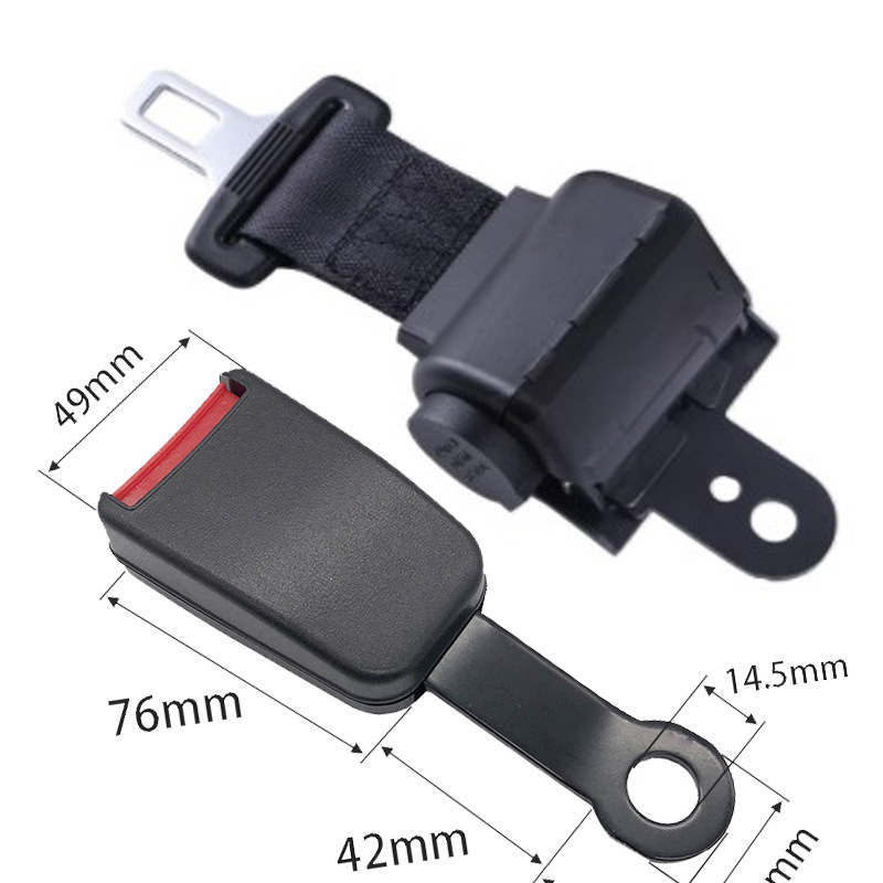Ougude – Car seat belt Self-Locking for Forklifts - half-retracted-s14-semi-enclosed-base