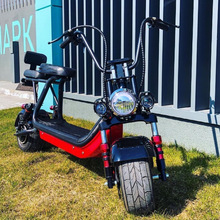 宽胎迷你学生电瓶车代步车小哈雷车电动车滑harley citycoco bike