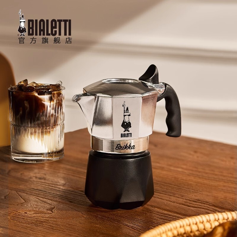 Original Imported Double-Valve Moka Pot Coffee Maker for Home Use, Italian-Style Coffee Machine, Outdoor Use Original Imported Double-Valve Moka Pot Coffee Maker for Home Use, Italian-Style Coffee Machine, Outdoor Use