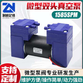 现货微型真空负压隔膜泵12v220v大流量自吸泵气泵压力强美容常用