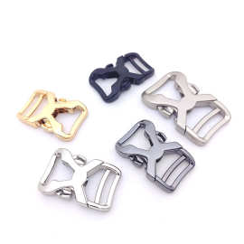 金属插扣箱包腰带五金配件插扣调节织带背包快拆合金卡扣