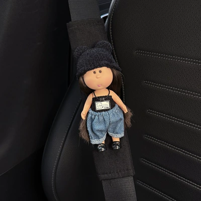 Seat belt shoulder pad, Belt Shoulder Pads 2026 New - black-shoulder-pads-christmas-hat-potato-sister