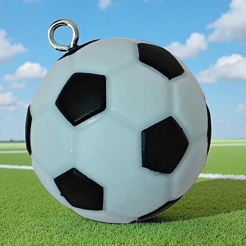 Mini pequeño colgante de fútbol llavero colgante DIY Copa del Mundo recuerdos para los fanáticos de niños y niñas regalos de cumpleaños