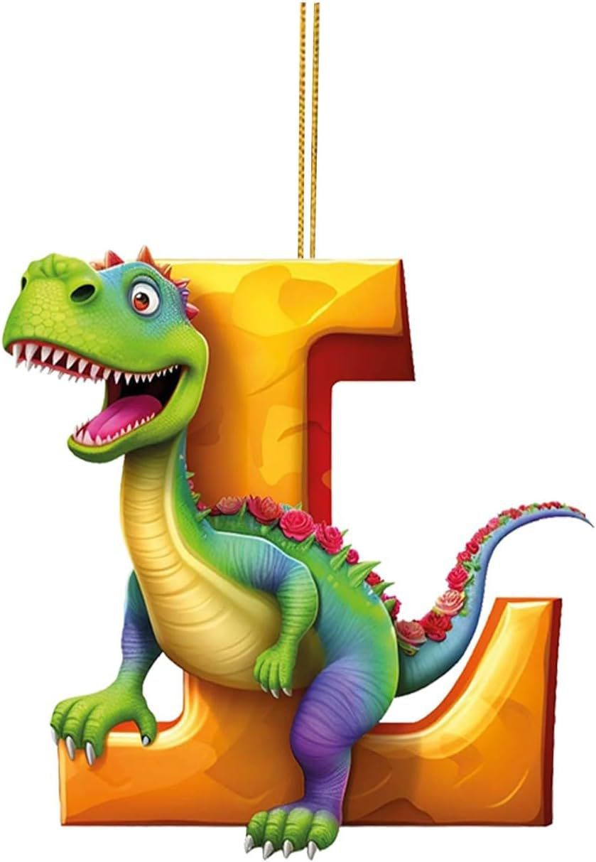 Dinosaurio 26 letras inglesas deformación de números deformación de juguetes de dinosaurio ABCD