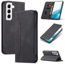 适用三星A17手机皮套A15手机壳A54 5G磁吸A16翻盖A35磁吸保护套