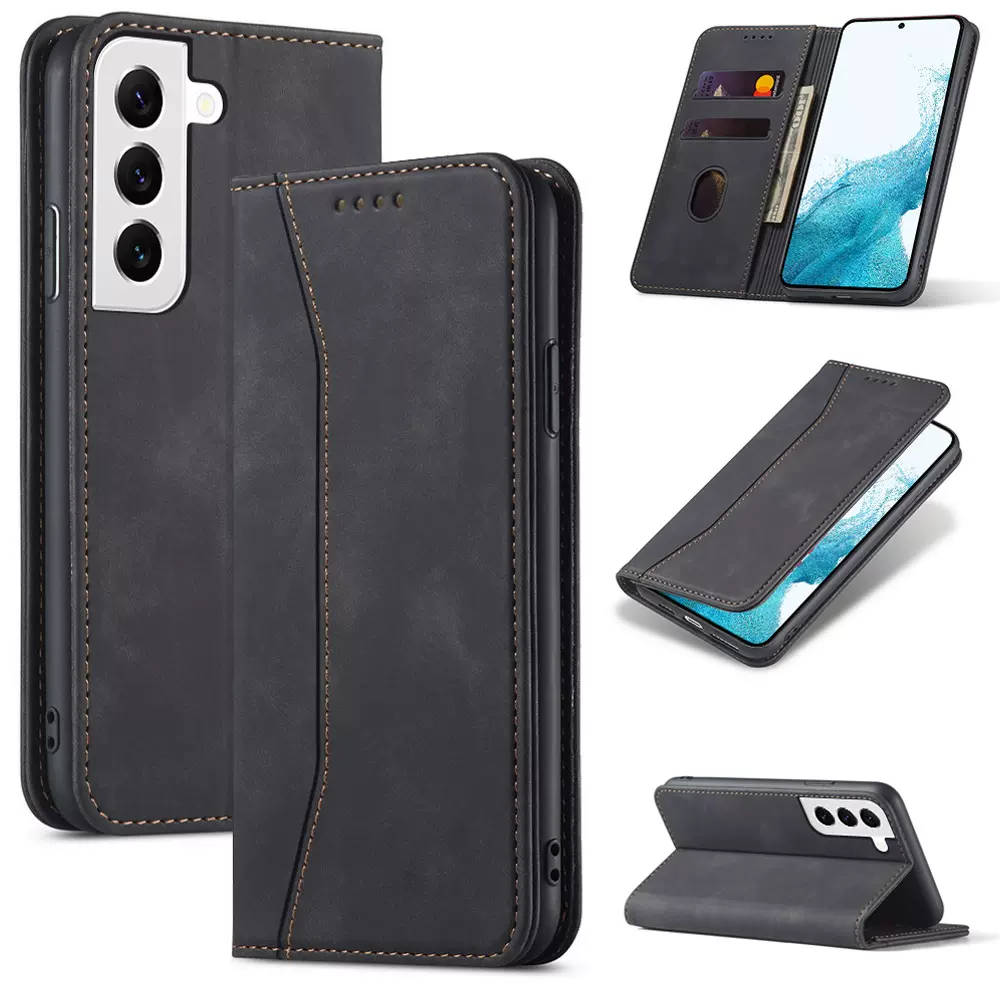 适用三星A17手机皮套A15手机壳A54 5G磁吸A16翻盖A57磁吸保护套