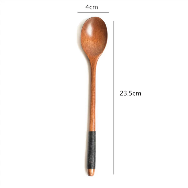 23.5 Nanmu Spoon Black Wrap Line