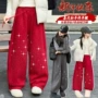 女童宽松新年新款卫裤