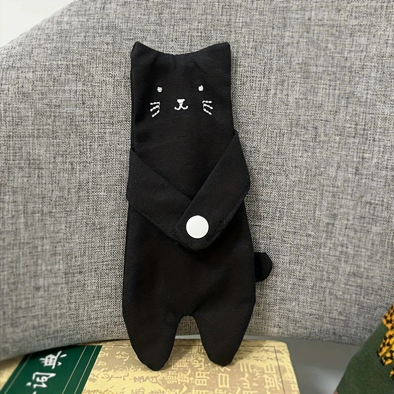 帆布零钱包新款时尚可爱小猫创意包包挂袋日常便携百搭挂件小包|undefined