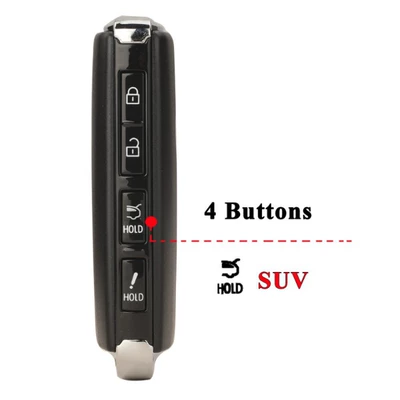 Car Keys: 2-key, 3-key, 4-key smart remote
