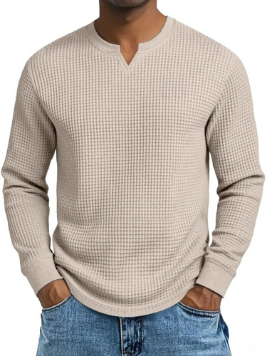 New European and American ins spring and autumn men's large-size bottomed shirt slim long-sleeved V-neck rest